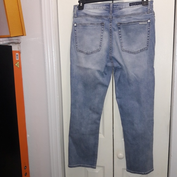 HP⬇45 NWOT Rock&Republic Kaia Ripped Crop Jeans 12 - Picture 7 of 7